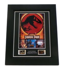 JURASSIC PARK MEMORABILIA ORIGINAL FILM CELLS DINOSAUR GIFT FRAMED OR MOUNTED 
