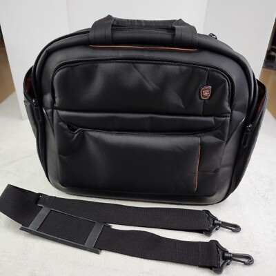 Tumi Tech By Tumi Messenger Bag 5650D Computer Crossbody Bag Travel Black 
