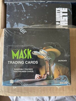 1994 Mask Cardz Sealed Box  The Movie 24 Unopened Packs Jim Carrey RARE New