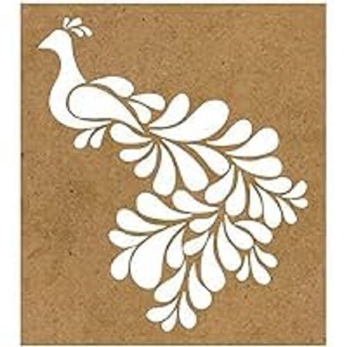 Pfau Rangoli Schablone für Diwali Dusshera Onam Pongal Festivals Pack 1 - Bild 16 von 21