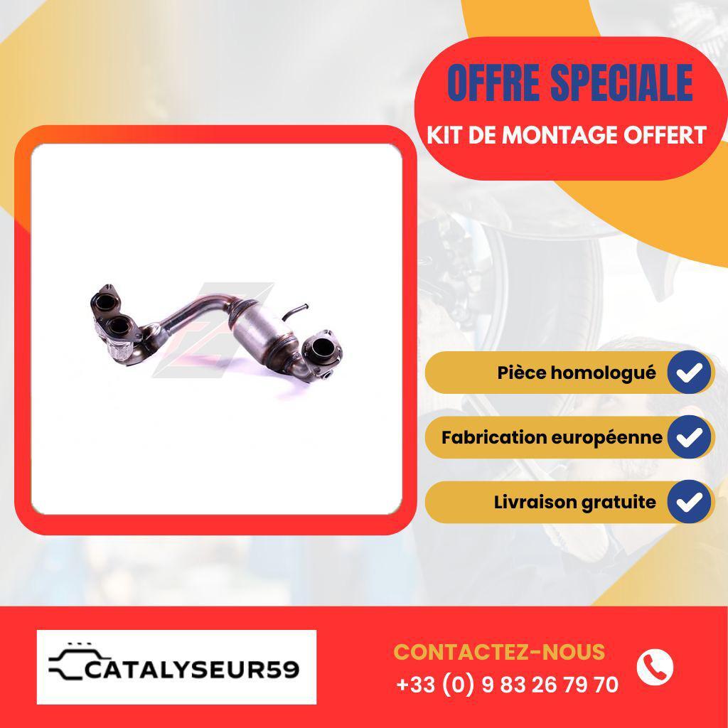 Catalyseur TOYOTA MR2 1.8i en inox durable pour moteur 140 cv 1ZZ-FE