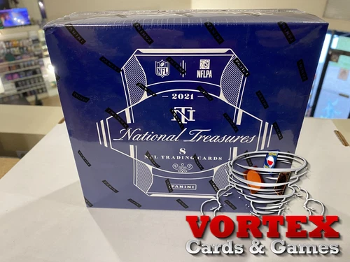 2021 NATIONAL TREASURES FOOTBALL FACTORY SEALED HOBBY BOX