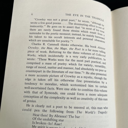 1970, 1st, DJ, EYE IN THE TRIANGLE, ALEISTER CROWLEY, by ISRAEL REGARDIE, OCCULT - Foto 14 di 21