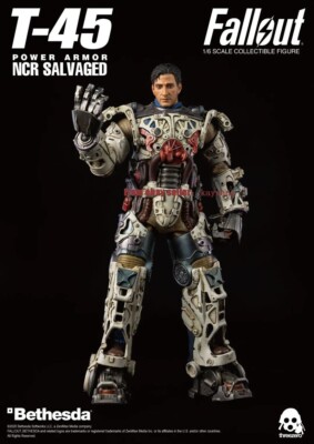Threezero Fallout 1/6 Scale T-45 Power Armor NCR Salvaged Action