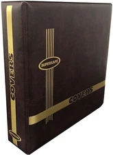 Supersafe Album For 128 FDC Size #6 First Day Cover Binder Red Quality Pages NEW