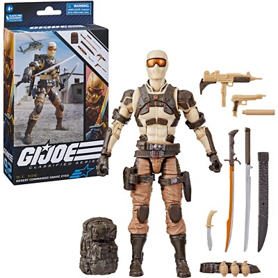 Joe Classified Series 092 Desert Commando Snake Eyes Amazon