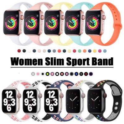 Women Silicone Sport Band for Apple Watch Hermes 11 10 9 8  40/44/41/45/42/46mm