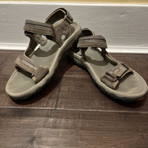 Teva Mens Hudson Gray Sport Sandals Size 10   Exc… - image 1
