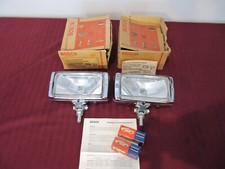Nos German Bosch Chrome Driving Light Set 1969 Vintage Nos German Bosch Chrome Driving Light Set 1969 Vintage