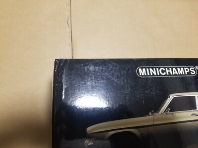 MINICHAMPS 1/18 FORD CAPRI 1700 GT 1969 LIGHT GREEN METALLIC 180