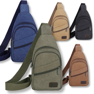 Sling Bag Crossbody Backpack Shoulder Chest Bag Men Travel Hiking Casual Daypack