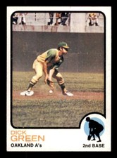 1973 Topps Baseball #456 Dick Green NM/MT *d6