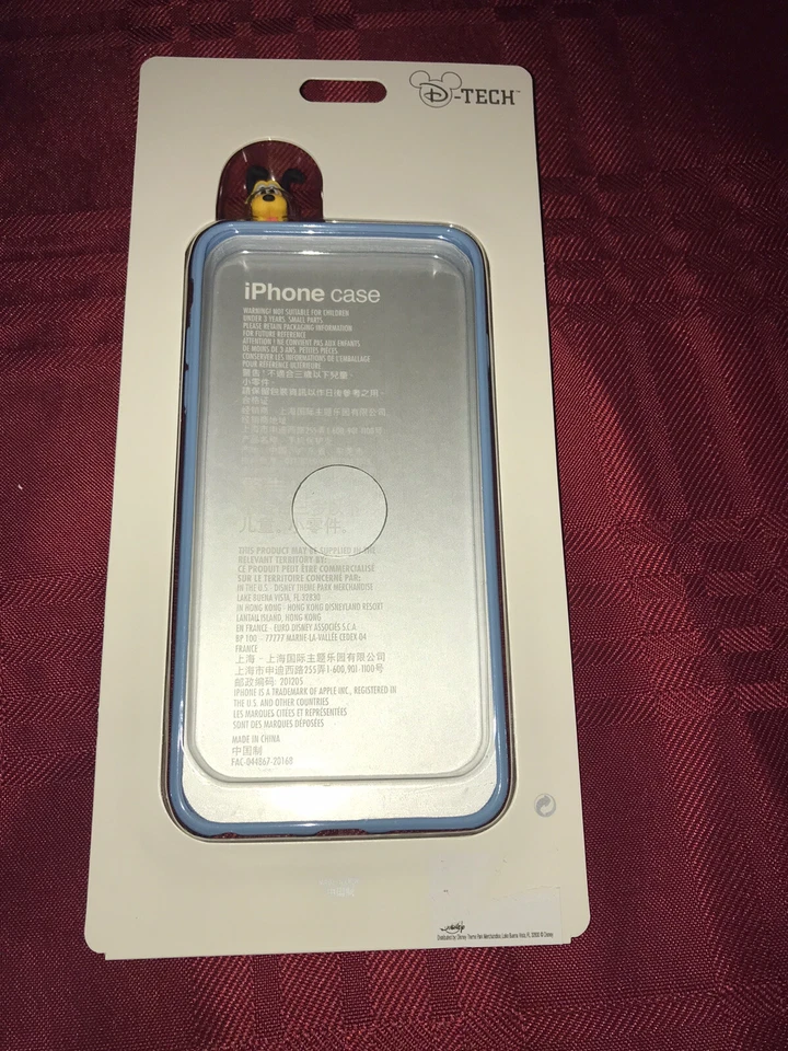 DISNEY PARKS DISNEY DOGS I LOVE MY DISNEY DOG iPHONE 6+/6S+/7+/8+ CUBIERTA 3D NUEVO Foto 4 de 4