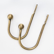 2 Stück Dekorative Vorhang-Raffhalter Einfache Rustikale Vorhang-Raffhalter  J