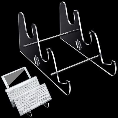 Acrylic Keyboard Display Stand Holder Mechanical Computer Transparent 