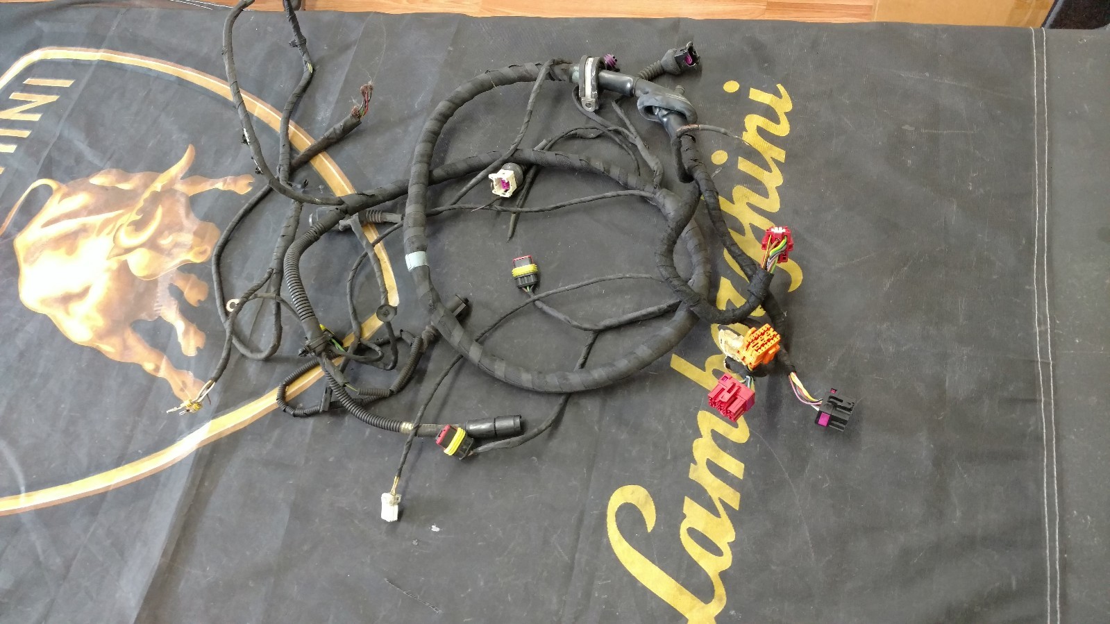 LAMBORGHINI MURCIELAGO REAR RIGHT WIRING HARNESS OEM 0061014386