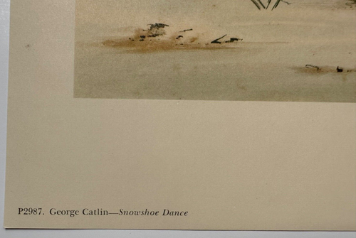 George Catlin's North American Indian Portfolio 6 Vintage Color Old West Prints - Picture 7 of 14
