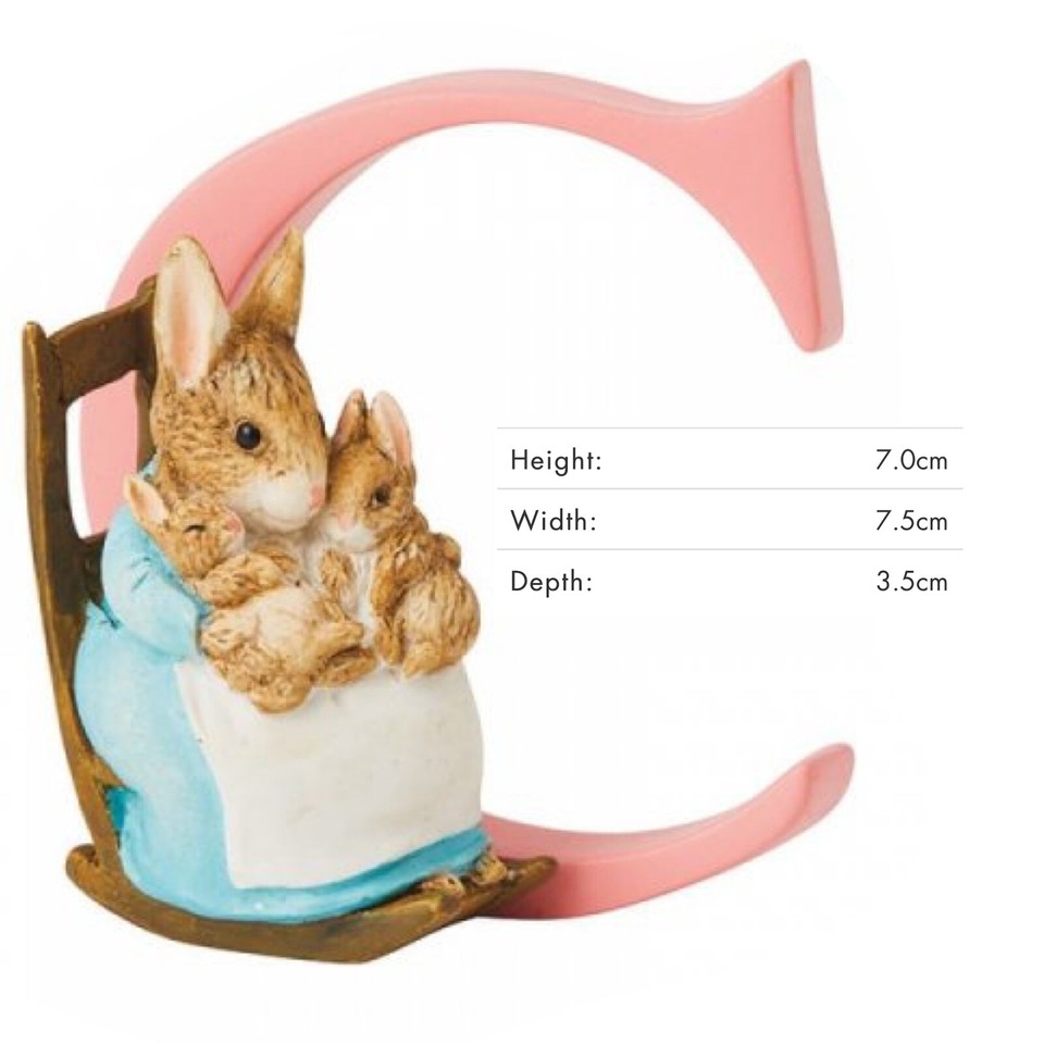 PETER RABBIT Alphabet Letters MULTI BUY DISCOUNTS Beatrix Potter Border ...