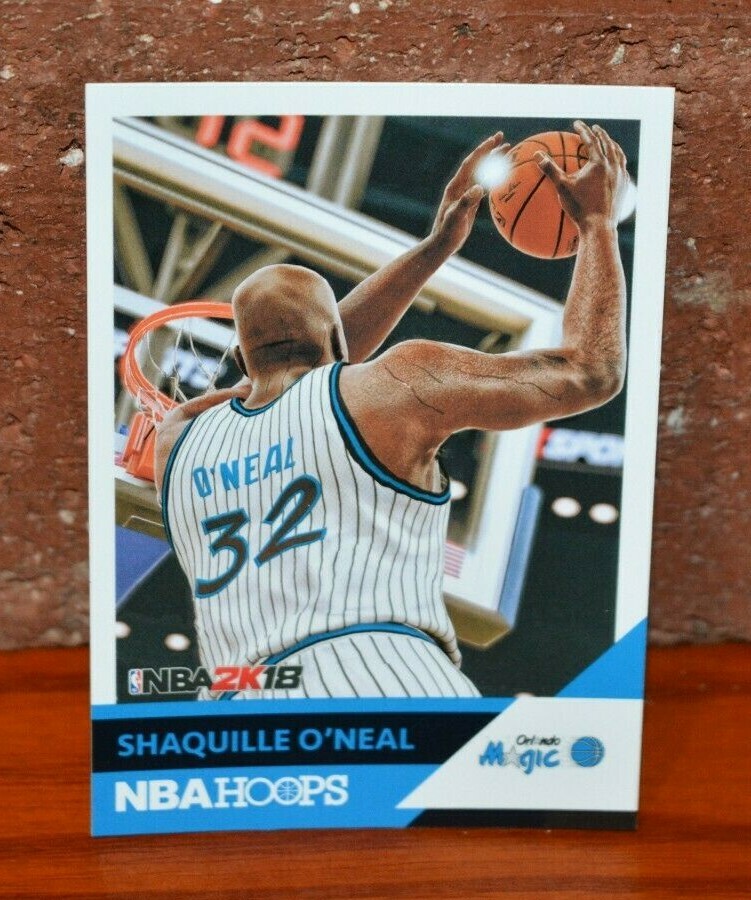 NBA カード　シャック　② BASKETBALL CARD NBA HOOPS NBA 2K18 SHAQUILLE SHAQ O'NEAL