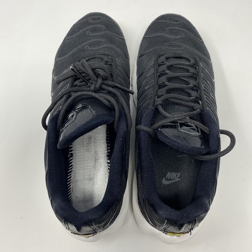 Nike Air Max Plus SE Snakeskin Black/White Running Shoes Womens Sz 7 READ! - 第 2/6 張圖片