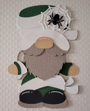 Gnome Mummy. Scrapbook, Card making Paper Piecing.