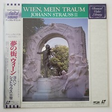 Johann Strauss Japanese Imported Laserdisc w/OBI Japan Audio Video Classical New