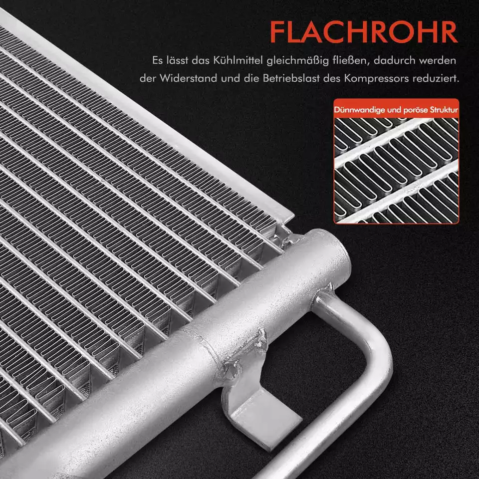 Condensador Acondicionado Sin Secadora para Mercedes-Benz T2/LN1 Vario B670 - Imagen 2 de 4