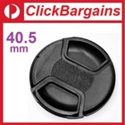 40.5mm Snap-On Camera Front Lens Cap Cover / 40.5 mm Centre Clip Canon Nikon etc