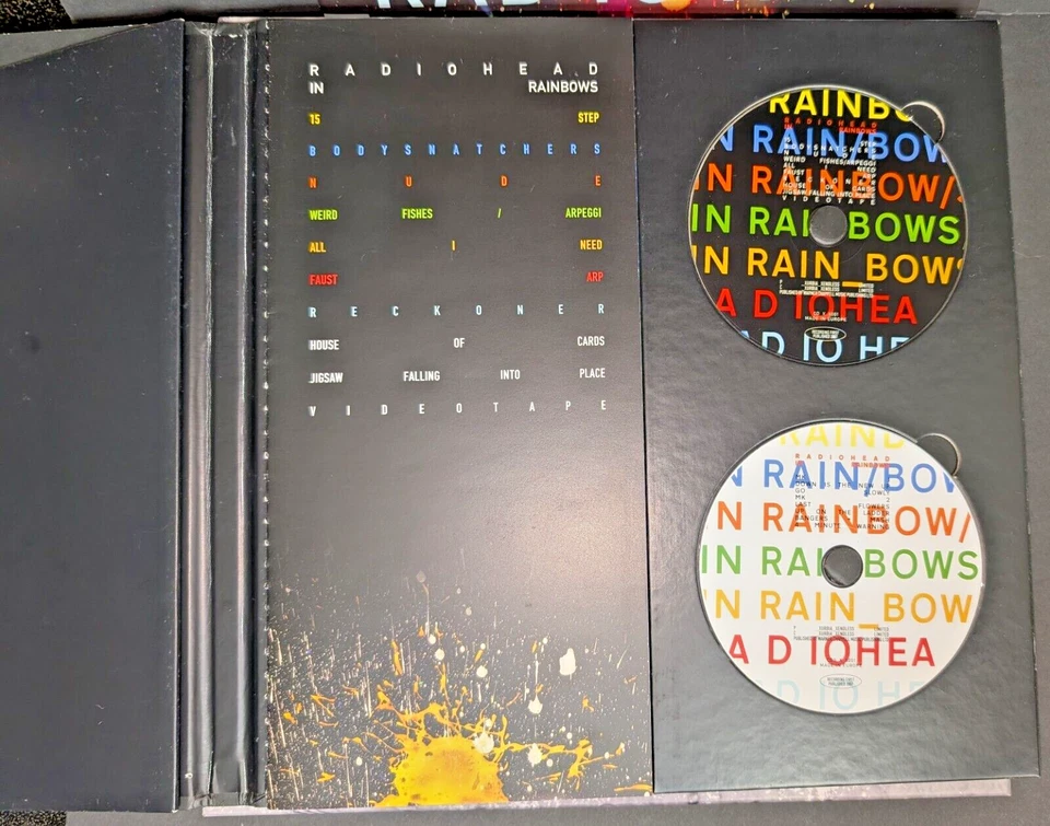 Radiohead In Rainbows 2 x 45 Rpm LPs & 2 x CD Box Set From 2007 Pre-Order - Image 4 of 4