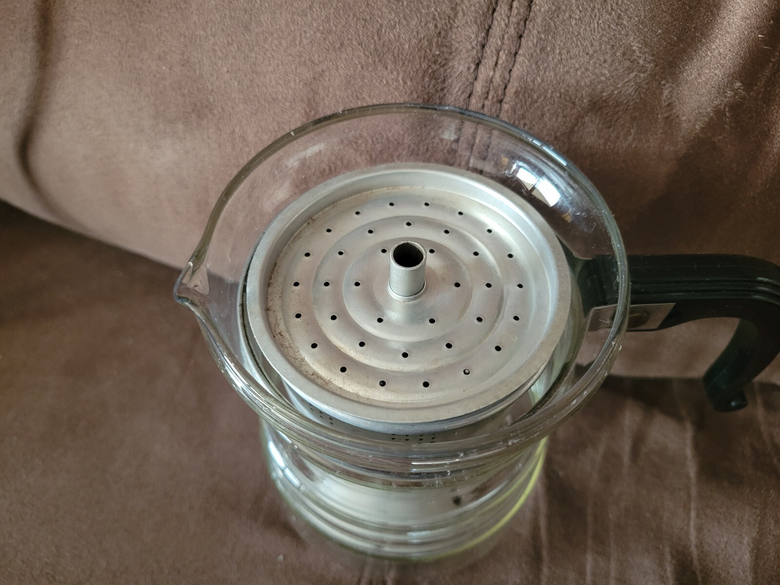 Scare Vintage Hard to find glass stovetop coffee maker eBay