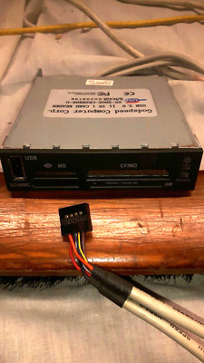 Multi Card Reader Godspeed GS-2005-CR28806-U USB 2.0 GEBRAUCHT