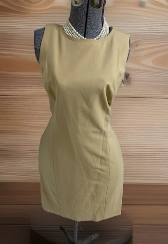 NEW $360 Anne Klein Dress Suit Size 6 Two Piece Set Camel Beige Pockets NEW - Picture 3 of 24