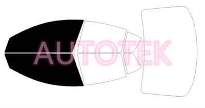 PreCut Film Front Two Door Windows COMPUTER CUT Tint For Mazda 3 Sedan 2010-2013