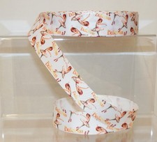 Ballerina Ballet Dancer Grosgrain Ribbon 25mm wide 1m, 2m 5m White