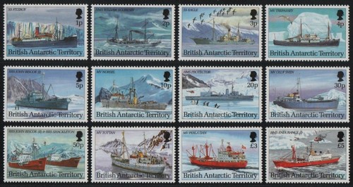 BAT / Brit. Antártida 1993 - Mi-Nr. 203-214 ** - MNH - Barcos / Barcos (II) - Imagen 1 de 2