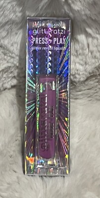 Neu HARD CANDY Glitteratzi Press + Play Glitter Reveal Lippenfarbe in Pracht