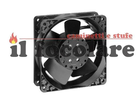 VENTILATORE ASSIALE IN METALLO AXIALFAN STUFA PELLET EBM 119X119X38 19W CLAM