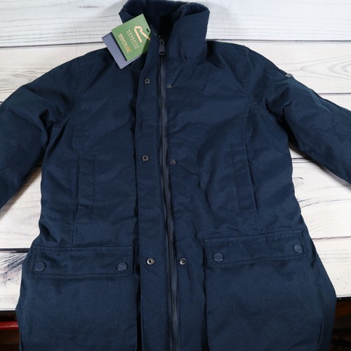 Chaqueta Abrigo Regatta Mujer Azul Marino Leighton Prendas Exteriores Azul Marino Impermeable RWP348 - UK 8 - Imagen 16 de 22