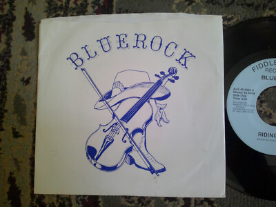 FIDDLE STICKS 45  7'' RECORD w PS/BLUEROCK/RIDING HIGH/CAJUN BABY/NR MNT COUNTRY