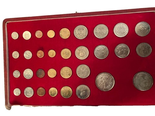 1963 Thailand Royal Thai Mint Commemorative Coin Set 30 Coins