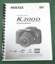 Pentax K200D Operating Manual: 268 Pages  Protective Covers 