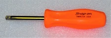 *NEW* Snap-on 1/4" DRIVER - TM4CSAO *ORANGE HARD HANDLE* 1/4" SHANK DRIVER *NEW*