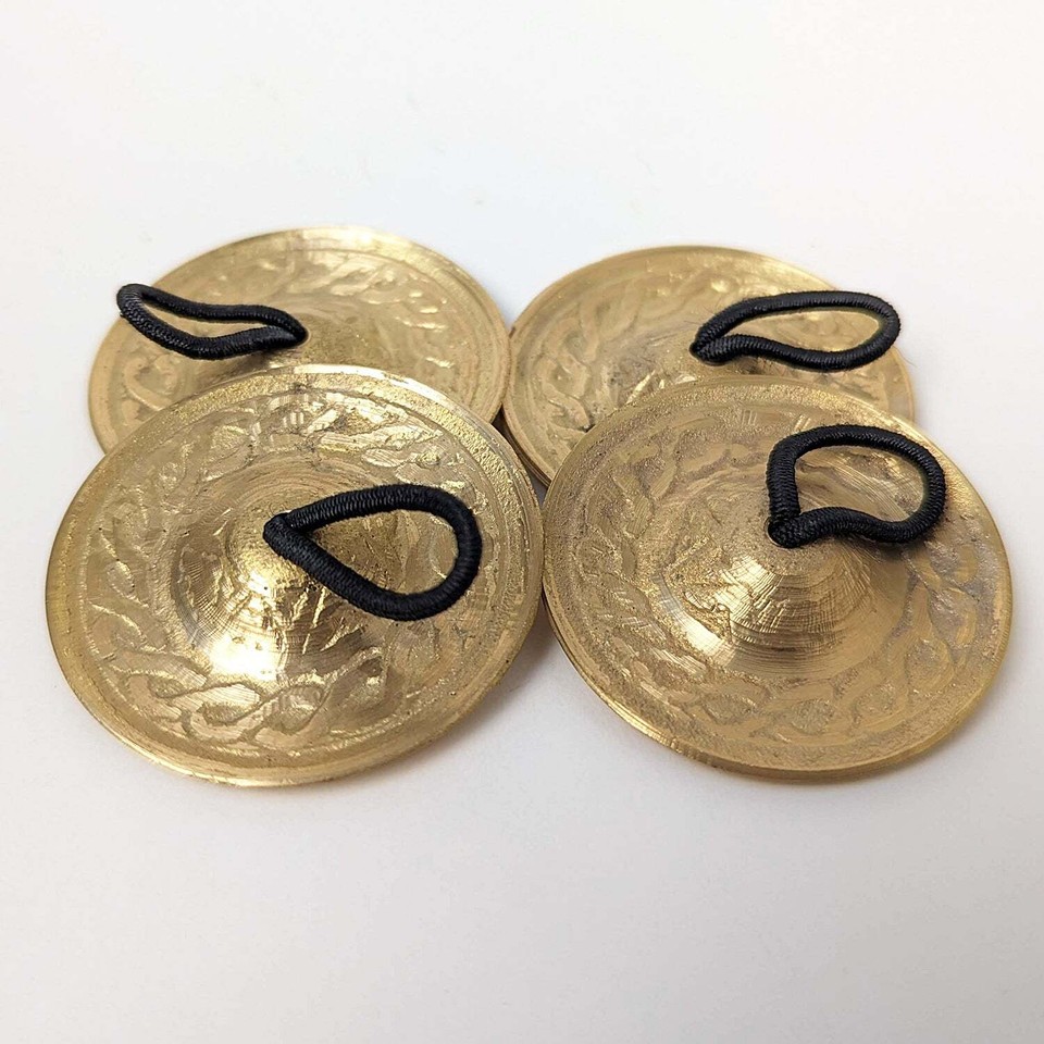 4 Pcs/2 Pairs Professional Belly Dancing Brass Finger Zills, Finger Cymbals eBay