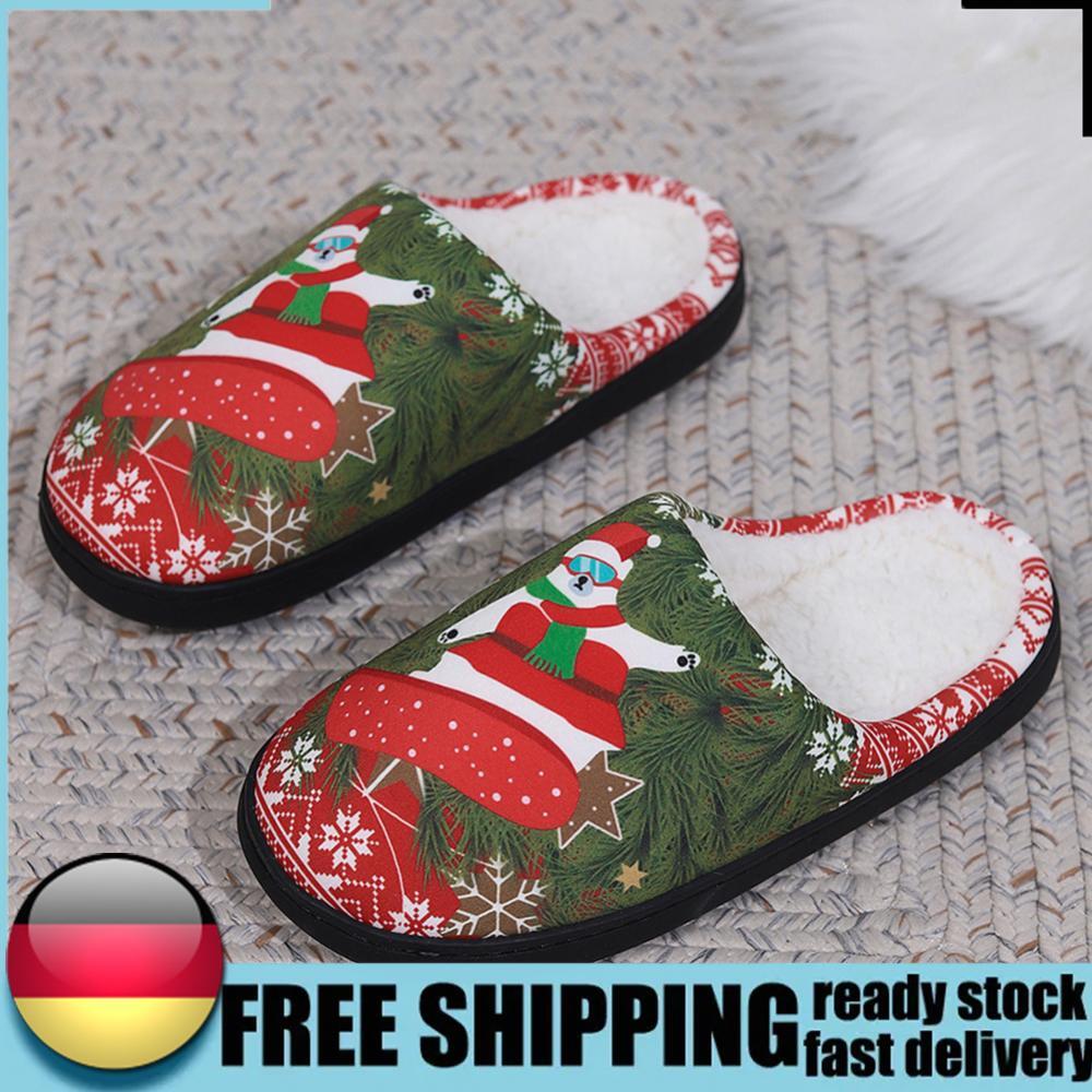 APL Pantofole piatte unisex soffici alce fuzzy casa pantofole antiscivolo casa coppie scarpe