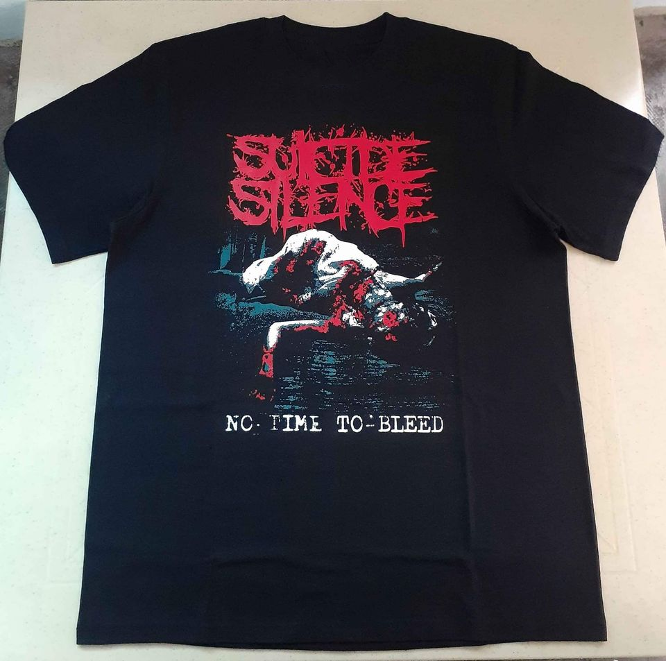 Suicide Silence No Time To Bleed T Shirt Full Size S-5XL | eBay