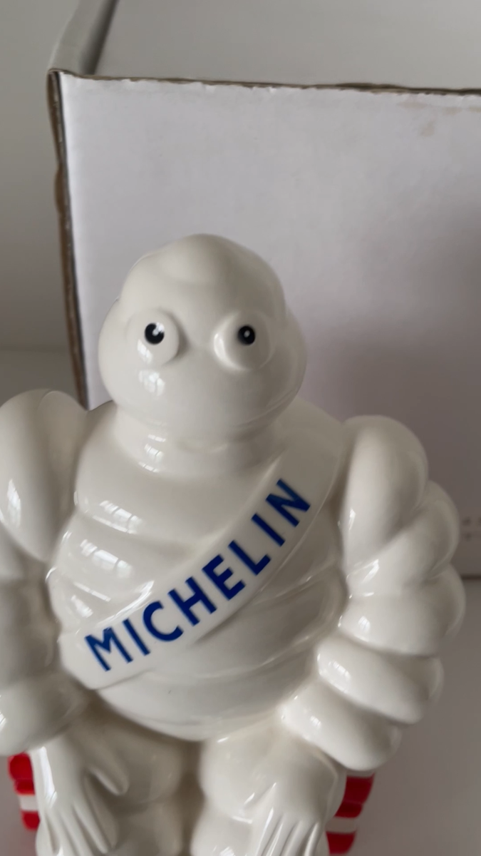 MICHELIN Bibendum Collection フィギュア 箱入り Michelin Man Bibendum Michelin Guide Figure Set of 5 for