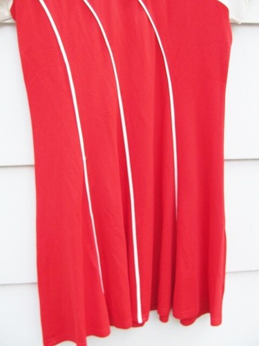 Lili Sidonio Molly Bracken rot weiß Damen Young Lady Strickkleid Gr. XL 004 - Bild 8 von 11