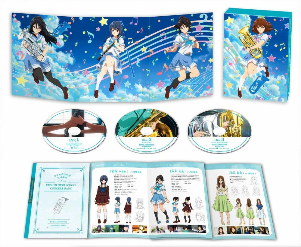 New Hibike Sound Euphonium 2nd Season Blu-ray Box Japan PCXE