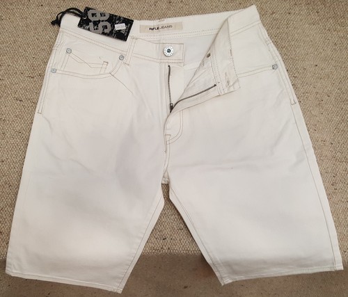 RIFLE JEANS jeans corto bianco tg 38 | eBay