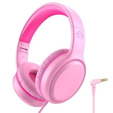 U2 Wired Headphones for Kids Girls for School  Lightweight Portable On Ear Y...